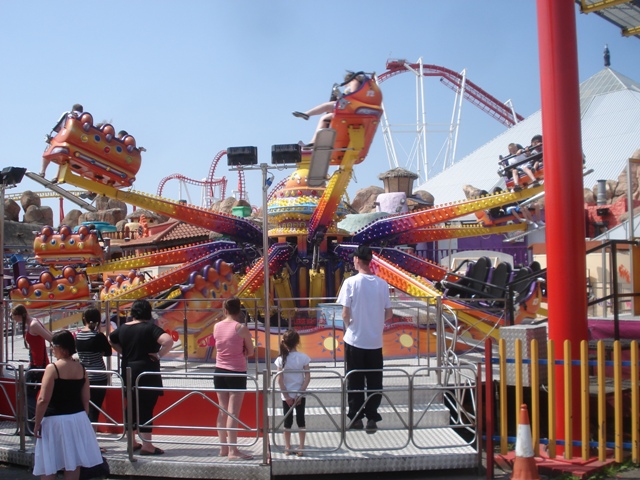 Techno Jump Ride working at fairground