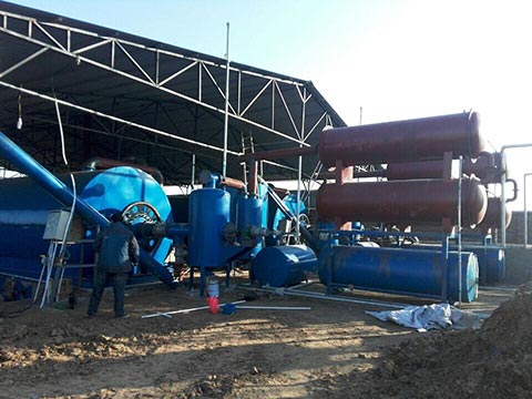fully-automatic-waste-tire-pyrolysis-plant