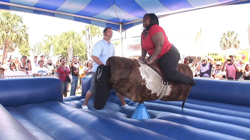 carnival fun mechanical bull