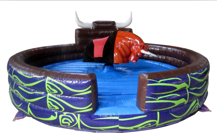 inflatable cushion mechnaical bull rides