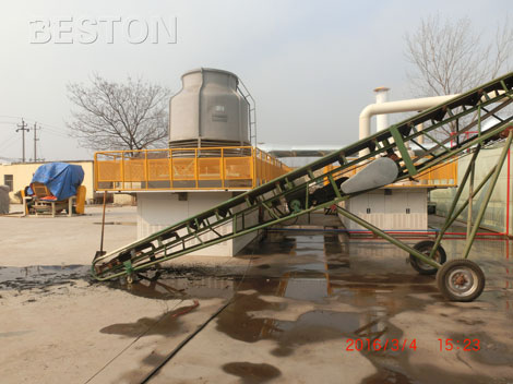 pyrolysis tire recycling system