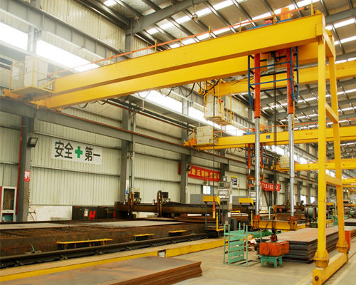 Semi gantry crane 10t for sale