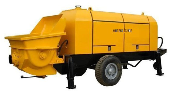 electric trailer concrete pump