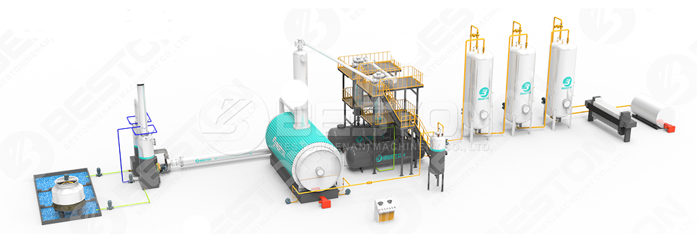 Waste Oil Distillation Plant Design