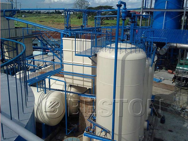 Waste oil distillation equipment