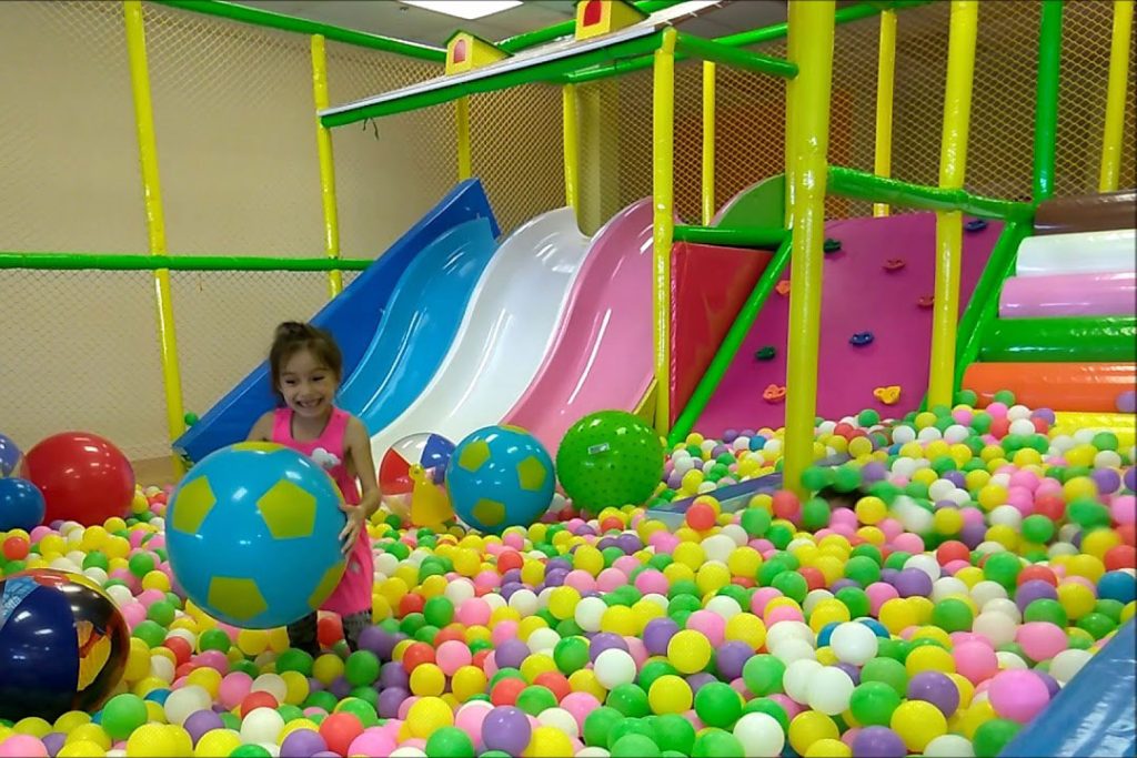 Indoor playland equipment 