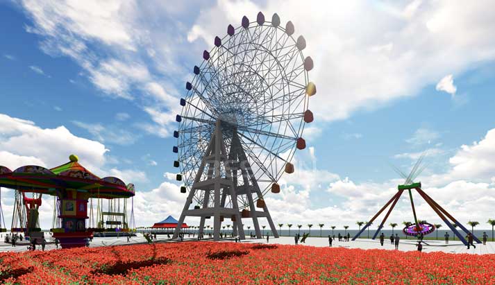 ferris wheel rides for park