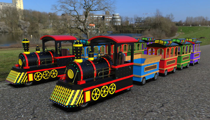 New trackless train ride for park