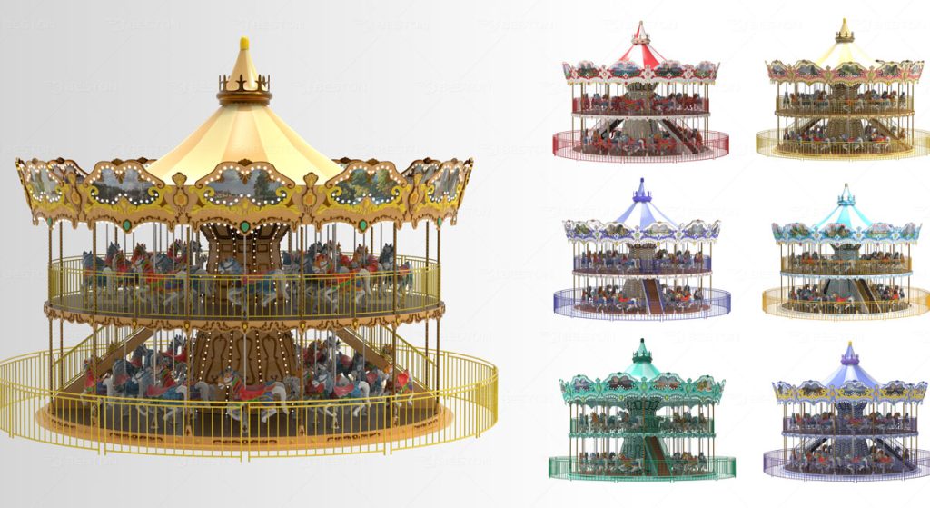 Beston carousel rides for sale in Saudi Arabia
