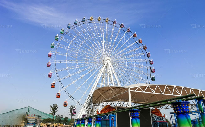 Big ferris wheel ride for park