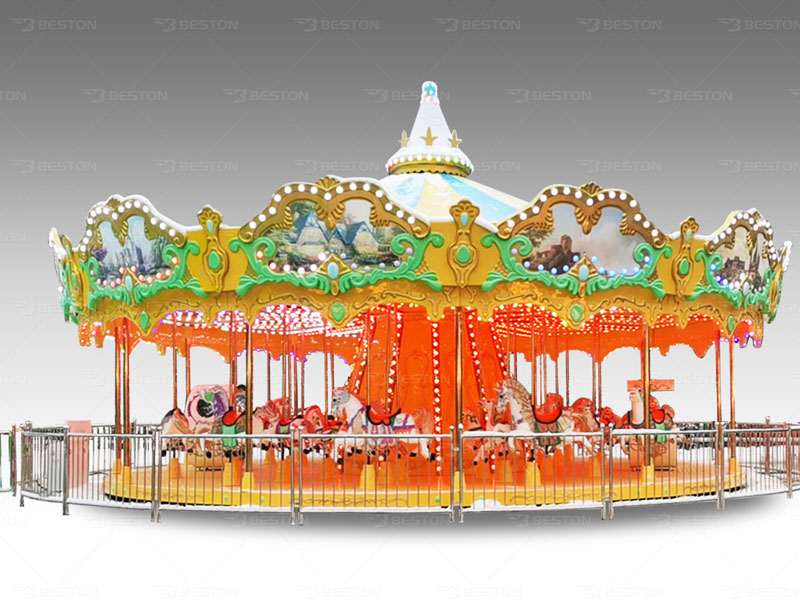 36 seats amusement park carousel